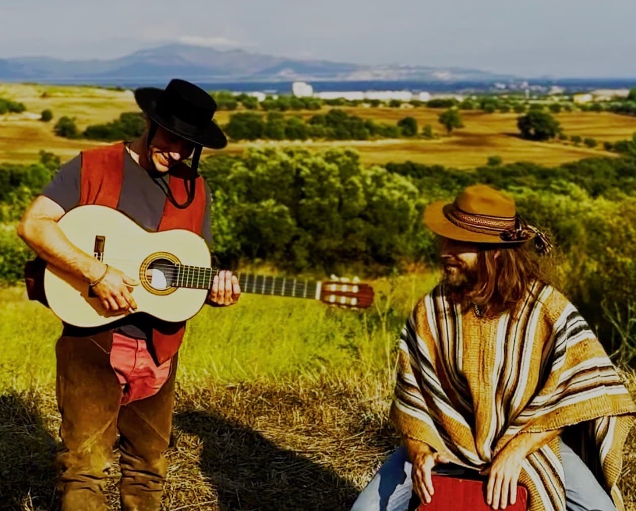 Darío Campos — guitarra flamenca al aire libre